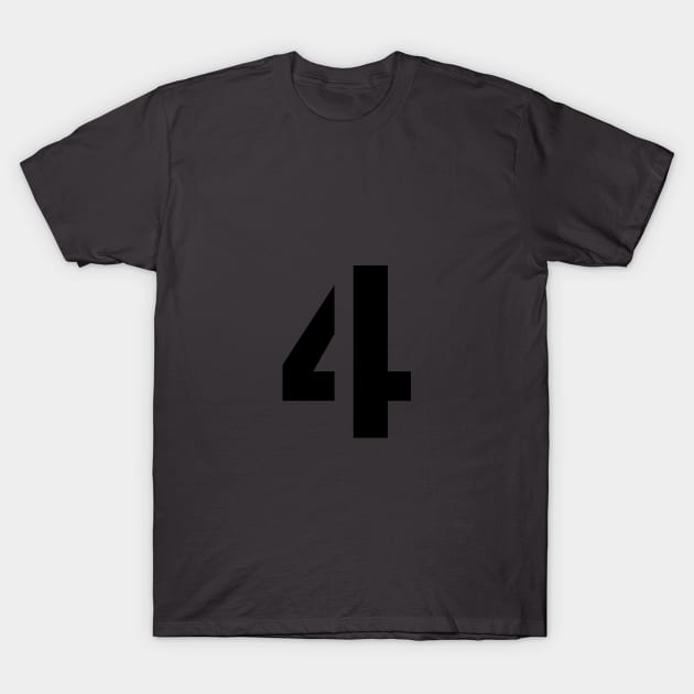 The Four T-Shirt by ben@bradleyit.com